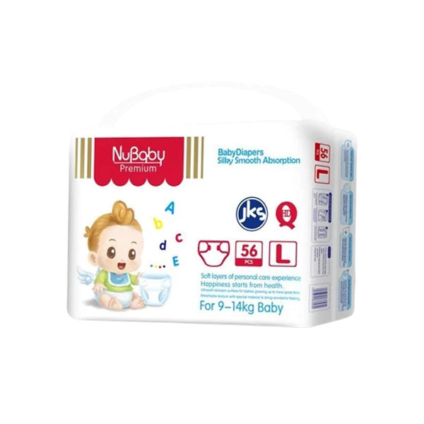 Nubaby Premium Baby Diapers Large